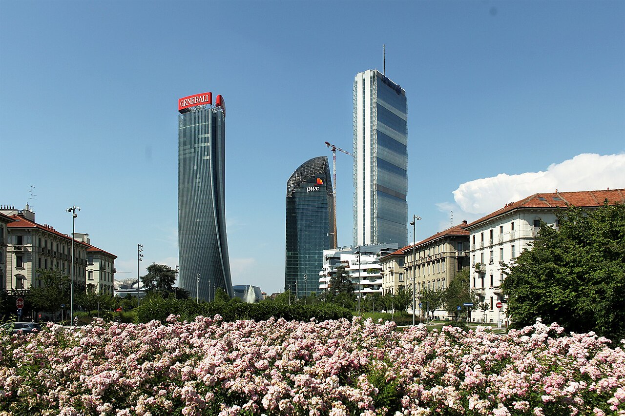 Le tre torri di CityLife
